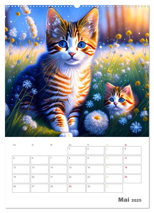 Liebenswerte Hunde und Katzen (CALVENDO Premium Wandkalender 2025)