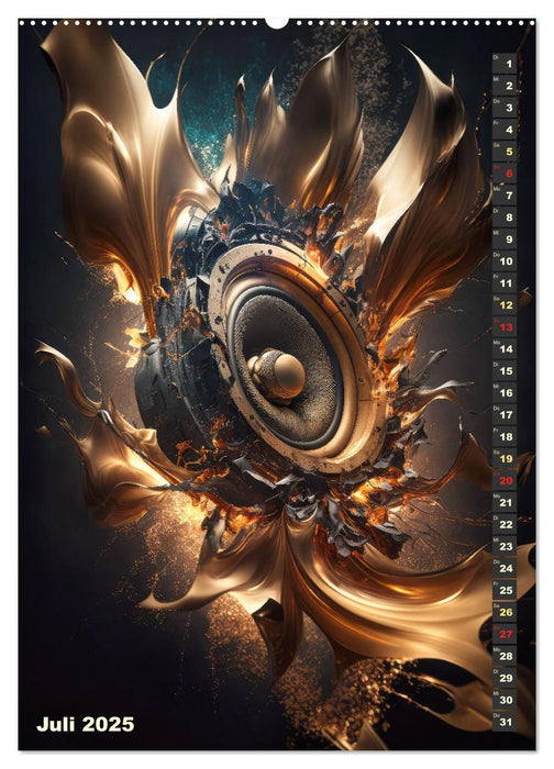 LAUT STARK EXPLOSIV (CALVENDO Premium Wandkalender 2025)