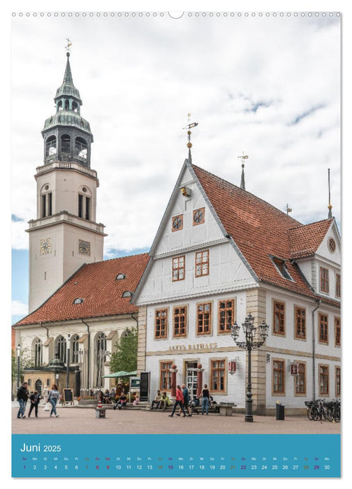 Celle in Niedersachsen (CALVENDO Premium Wandkalender 2025)