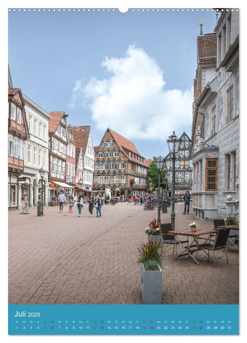 Celle in Niedersachsen (CALVENDO Premium Wandkalender 2025)