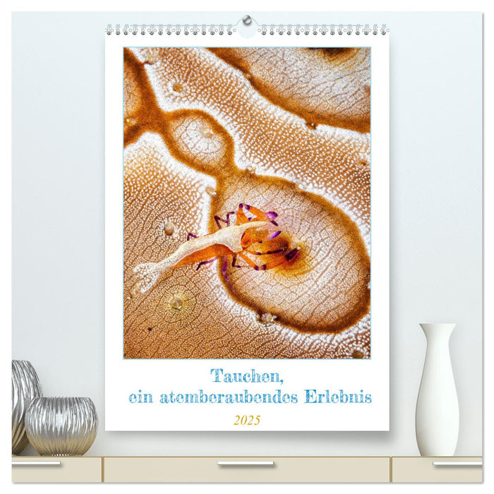 Tauchen, ein atemberaubendes Erlebnis (CALVENDO Premium Wandkalender 2025)