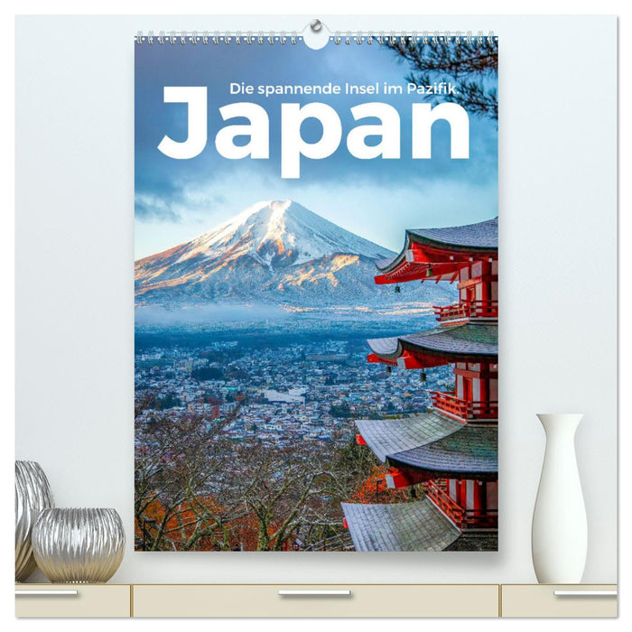 Japan - Die spannende Insel im Pazifik. (CALVENDO Premium Wandkalender 2025)