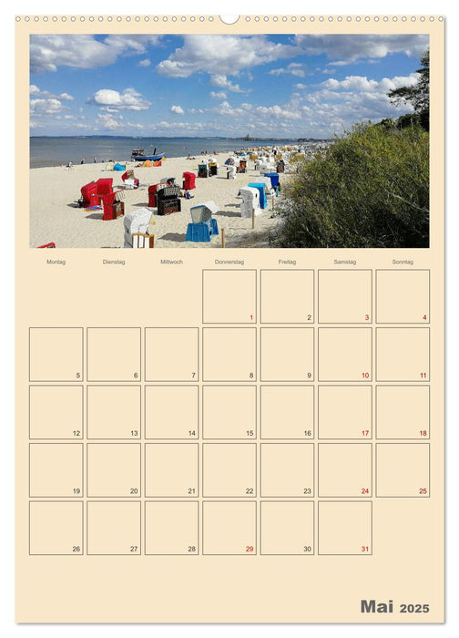 Usedom Ostsee - Terminplaner (CALVENDO Premium Wandkalender 2025)