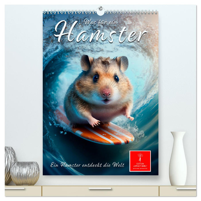 Was für ein Hamster (CALVENDO Premium Wandkalender 2025)