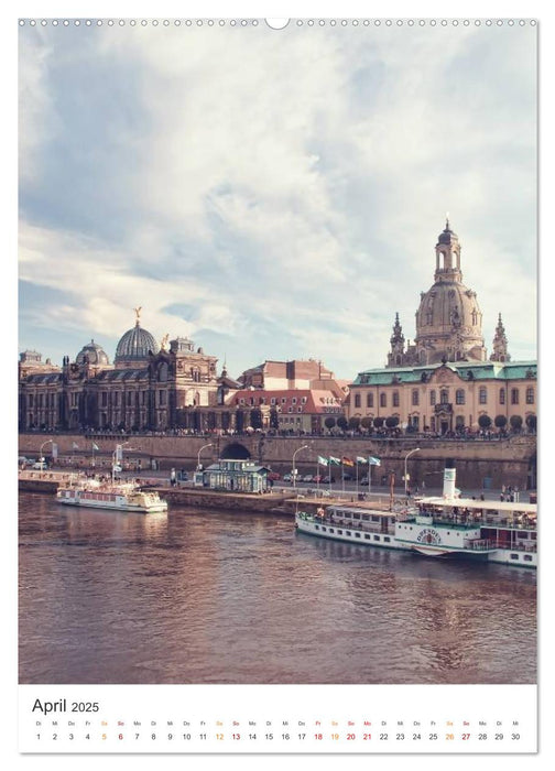 Highlights in Dresden (CALVENDO Wandkalender 2025)