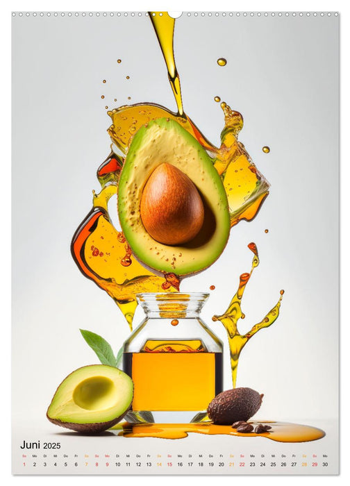 Olivenöl lecker und gesund (CALVENDO Wandkalender 2025)
