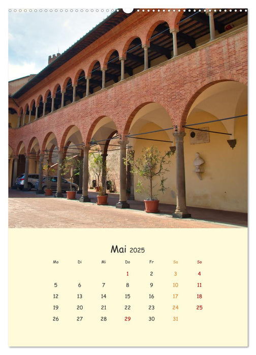 Siena - Impressionen (CALVENDO Premium Wandkalender 2025)