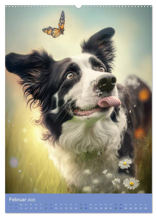 Hunde mit Temperament (CALVENDO Wandkalender 2025)