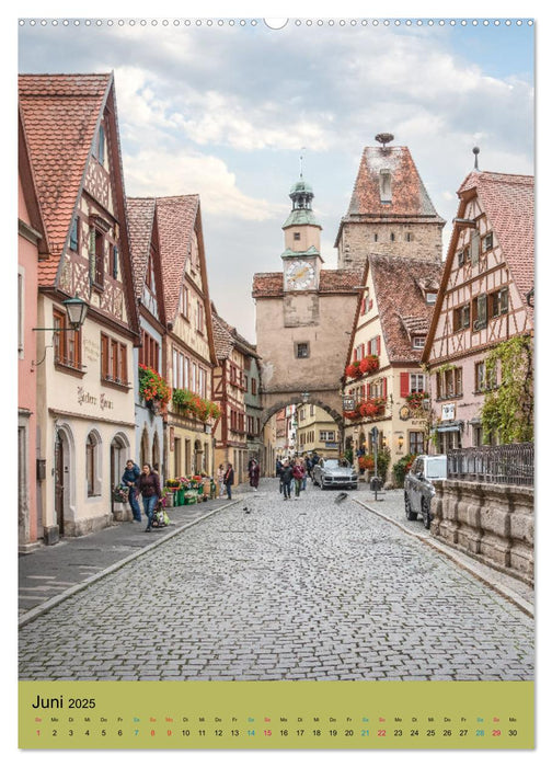 Rothenburg ob der Tauber (CALVENDO Premium Wandkalender 2025)