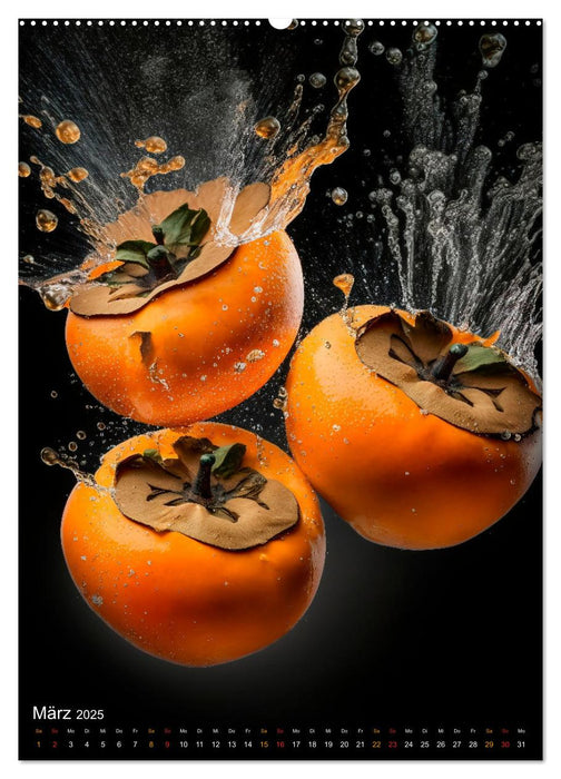 Coole Früchte (CALVENDO Premium Wandkalender 2025)