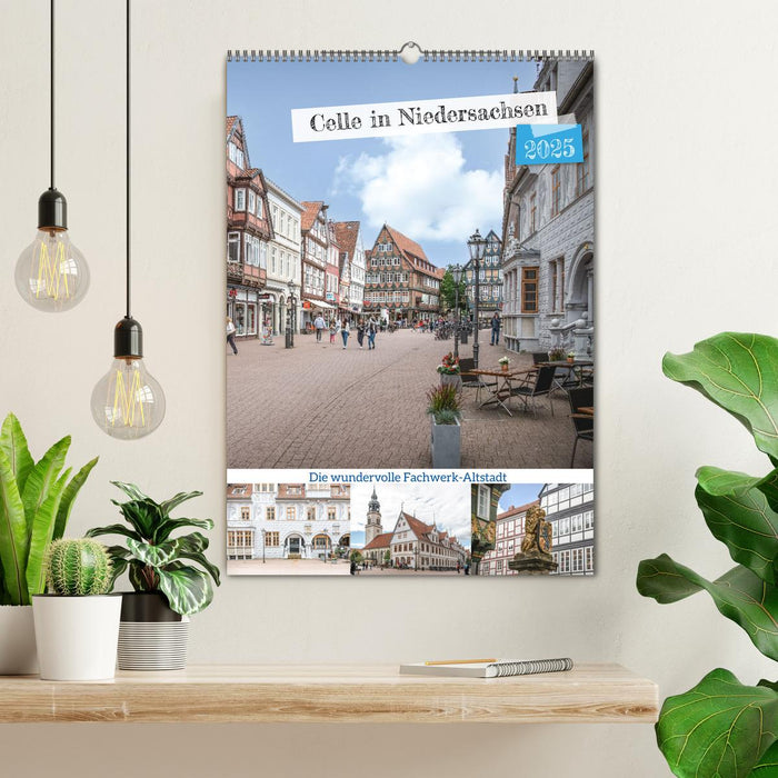 Celle in Niedersachsen (CALVENDO Wandkalender 2025)