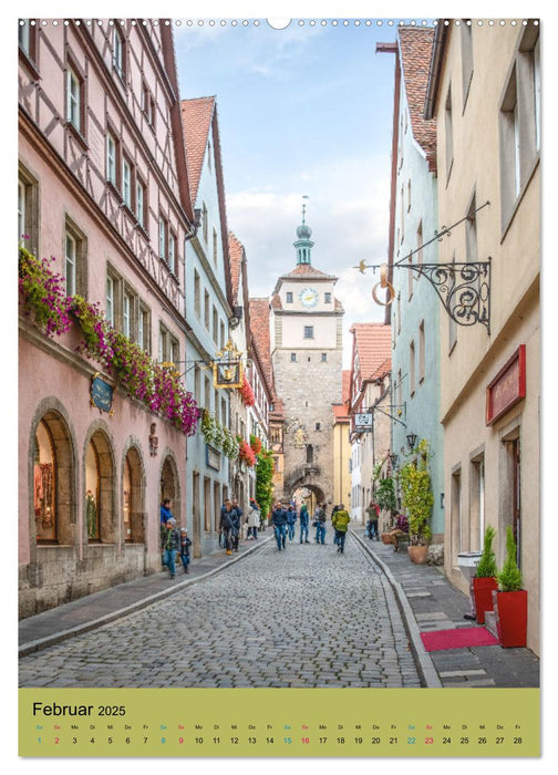 Rothenburg ob der Tauber (CALVENDO Wandkalender 2025)