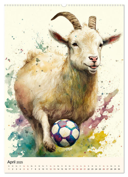Fußball Stars - Fußball regiert die Welt (CALVENDO Wandkalender 2025)