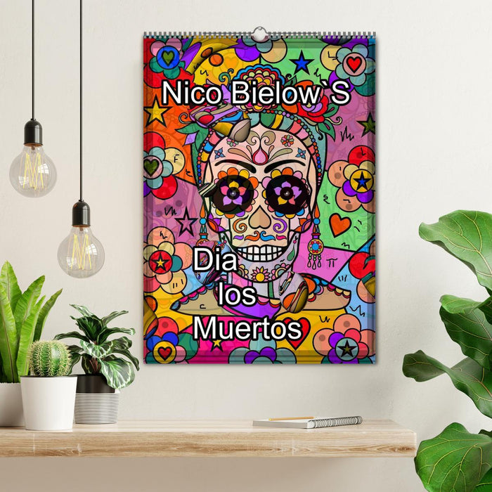 Nico Bielows Dia los Muertos (CALVENDO Wandkalender 2025)