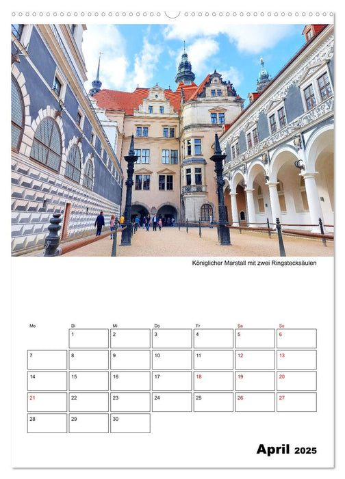 Prachtvolles Dresden (CALVENDO Premium Wandkalender 2025)