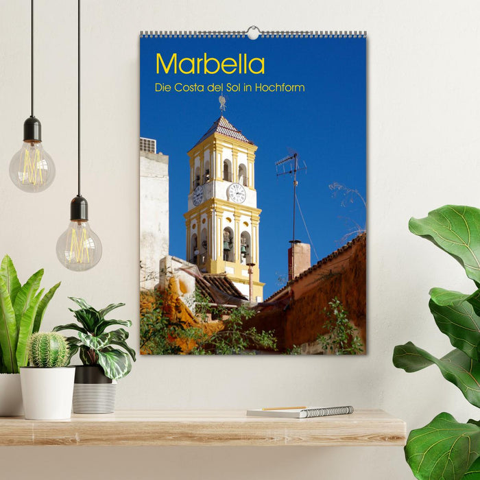 Marbella - Die Costa del Sol in Hochform (CALVENDO Wandkalender 2025)