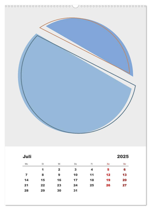 GeoArt - geometrische Formen (CALVENDO Premium Wandkalender 2025)