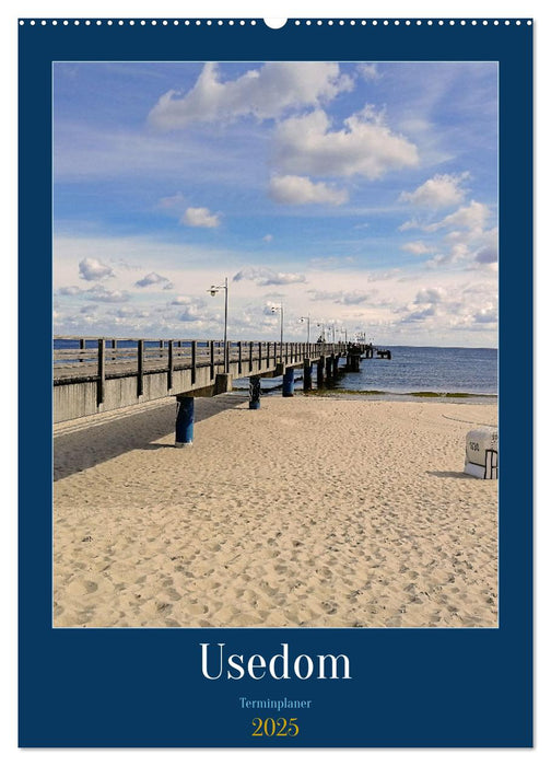 Usedom Ostsee - Terminplaner (CALVENDO Wandkalender 2025)