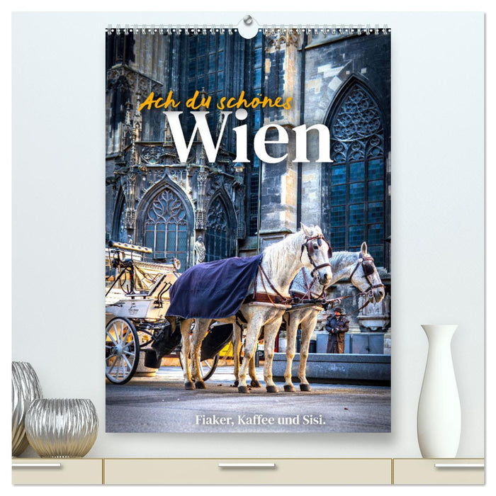 Ach du schönes Wien (CALVENDO Premium Wandkalender 2025)