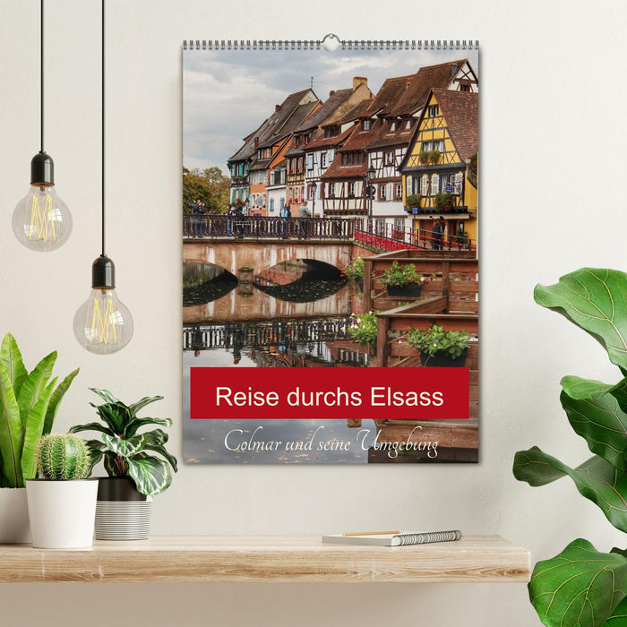 Reise durchs Elsass (CALVENDO Wandkalender 2025)