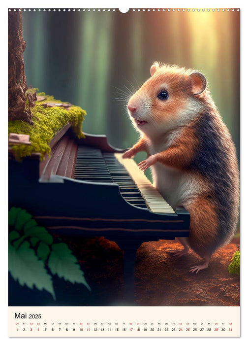 Was für ein Hamster (CALVENDO Wandkalender 2025)