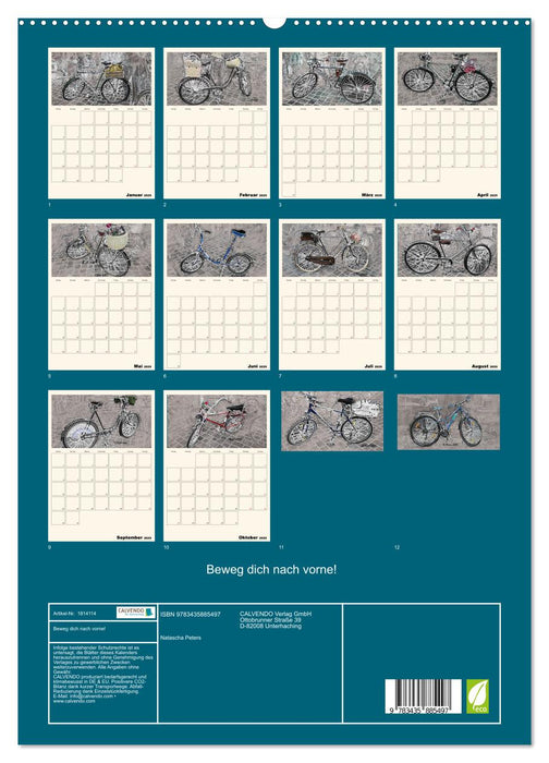 Beweg dich nach vorne! (CALVENDO Premium Wandkalender 2025)