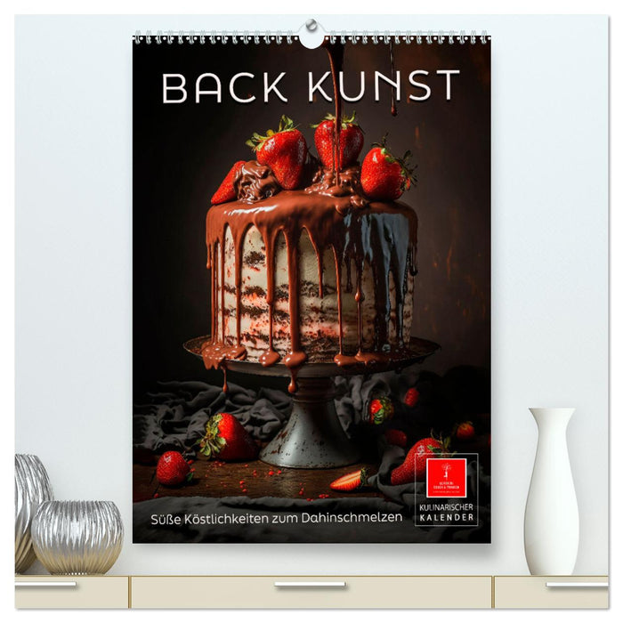Back Kunst - Süße Köstlichkeiten zum Dahinschmelzen (CALVENDO Premium Wandkalender 2025)