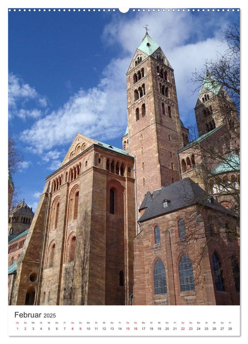 Speyer-Rund um die Maximilianstraße (CALVENDO Premium Wandkalender 2025)