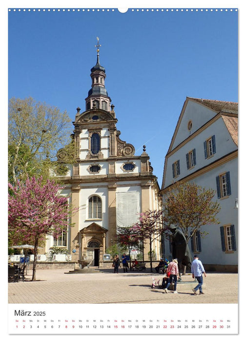 Speyer-Rund um die Maximilianstraße (CALVENDO Premium Wandkalender 2025)