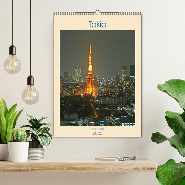 Tokio - Terminplaner (CALVENDO Wandkalender 2025)