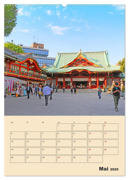 Tokio - Terminplaner (CALVENDO Wandkalender 2025)