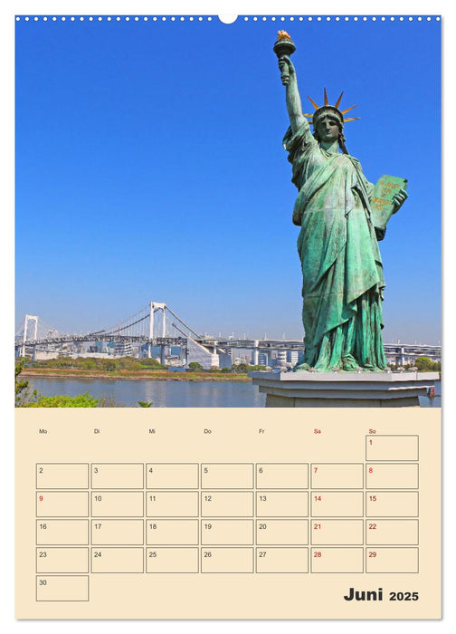 Tokio - Terminplaner (CALVENDO Wandkalender 2025)