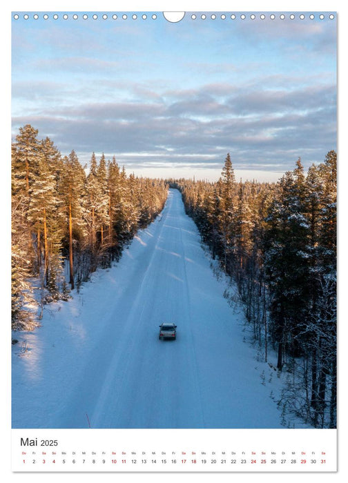 Winter in Lappland - Bezaubernde Schönheit (CALVENDO Wandkalender 2025)