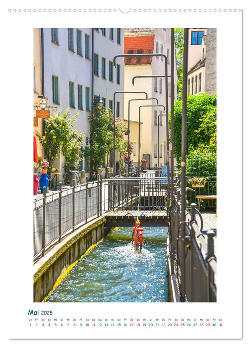 Augsburg - Gesichter einer Stadt (CALVENDO Premium Wandkalender 2025)