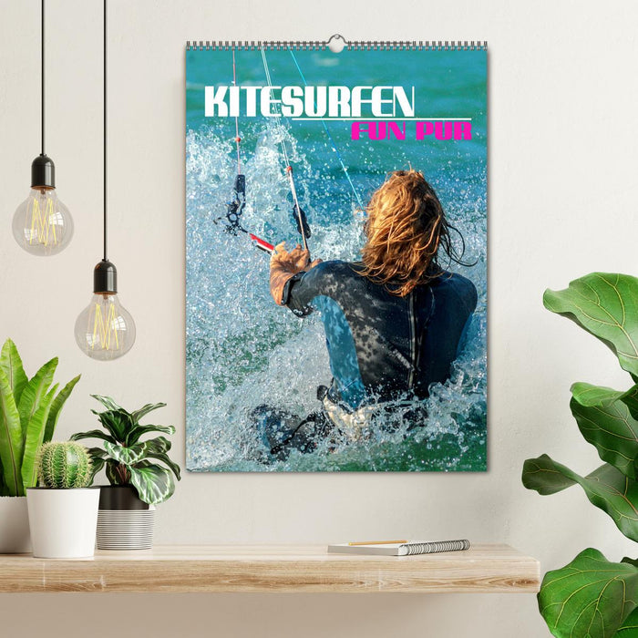 Kitesurfen - Fun pur (CALVENDO Wandkalender 2025)