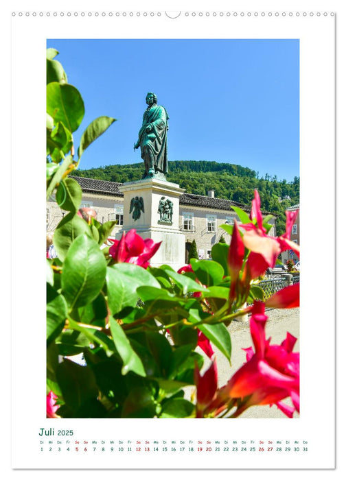 Salzburg - Gesichter einer Stadt (CALVENDO Premium Wandkalender 2025)