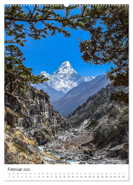 Nepal- Königreich der Götter (CALVENDO Premium Wandkalender 2025)