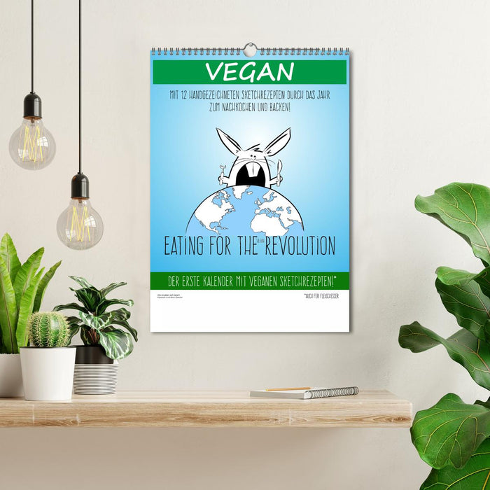 Vegankalender (CALVENDO Wandkalender 2025)