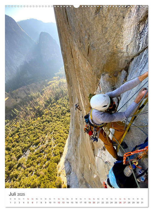 Klettern - Die Berge rufen. (CALVENDO Premium Wandkalender 2025)