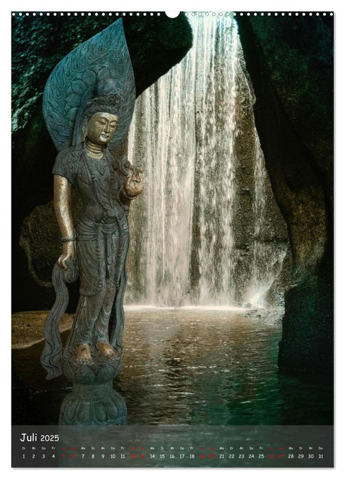 Kraft mit Buddha (CALVENDO Premium Wandkalender 2025)