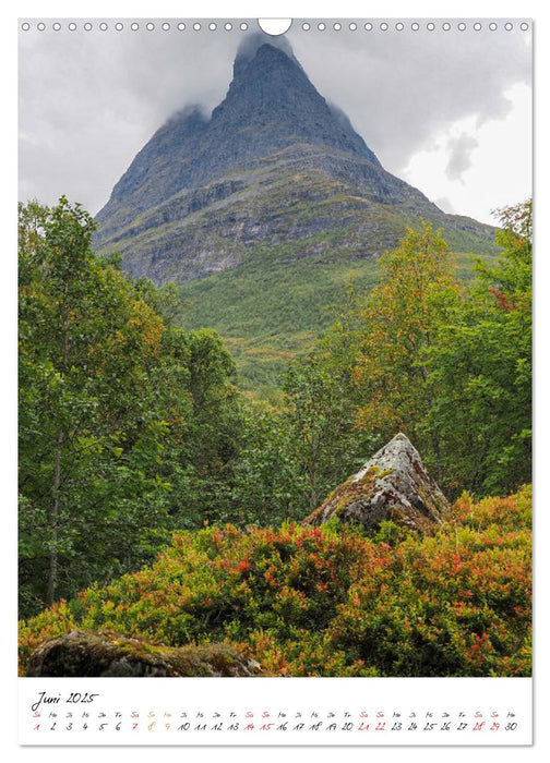 Norwegen - Das Land der Berge, Fjorde und Wasserfälle (CALVENDO Wandkalender 2025)