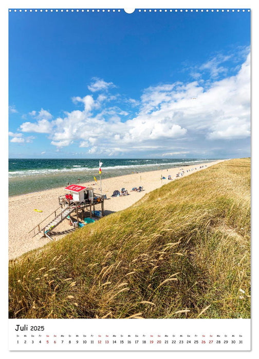 Bezauberndes Sylt (CALVENDO Premium Wandkalender 2025)