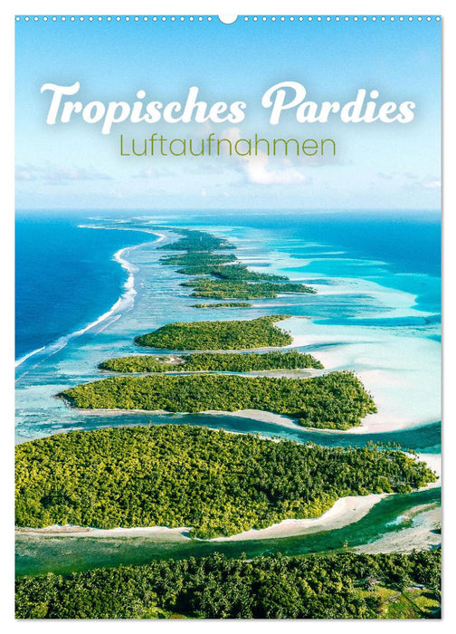 Tropisches Paradies Luftaufnahmen (CALVENDO Wandkalender 2025)