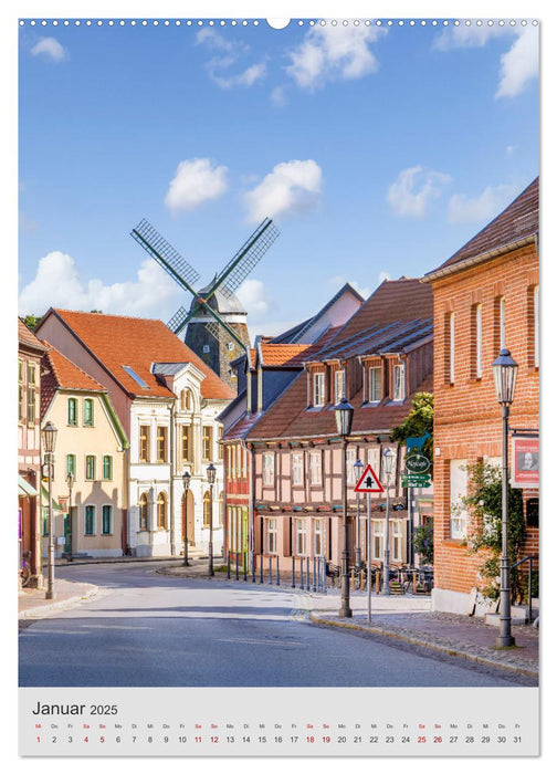 An den großen Seen der Mecklenburgischen Seenplatte (CALVENDO Premium Wandkalender 2025)