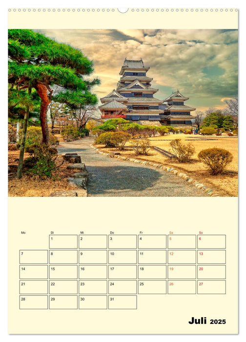 Japan - Hightech und viel Tradition (CALVENDO Premium Wandkalender 2025)