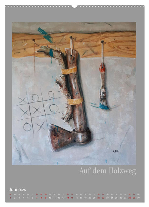 ART der Betrachtung (CALVENDO Premium Wandkalender 2025)