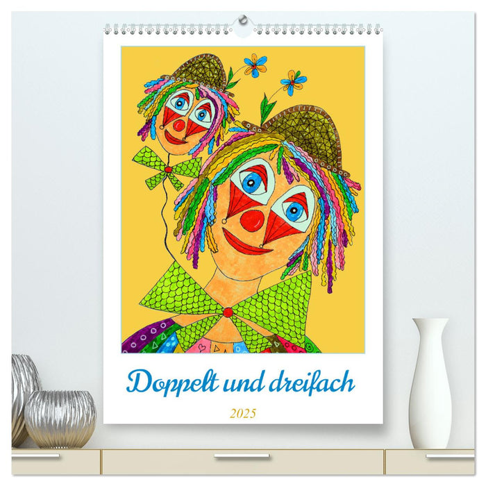 Doppelt oder dreifach (CALVENDO Premium Wandkalender 2025)