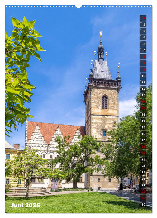 PRAG Historisches Stadtherz (CALVENDO Premium Wandkalender 2025)