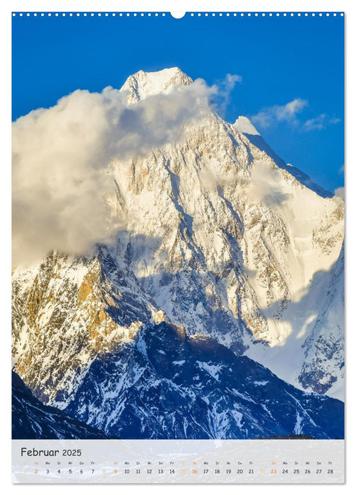 Bergriesen des Karakorum (CALVENDO Premium Wandkalender 2025)