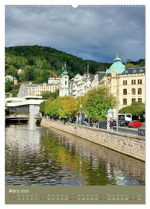 Karlsbad - prächtig und elegant (CALVENDO Wandkalender 2025)